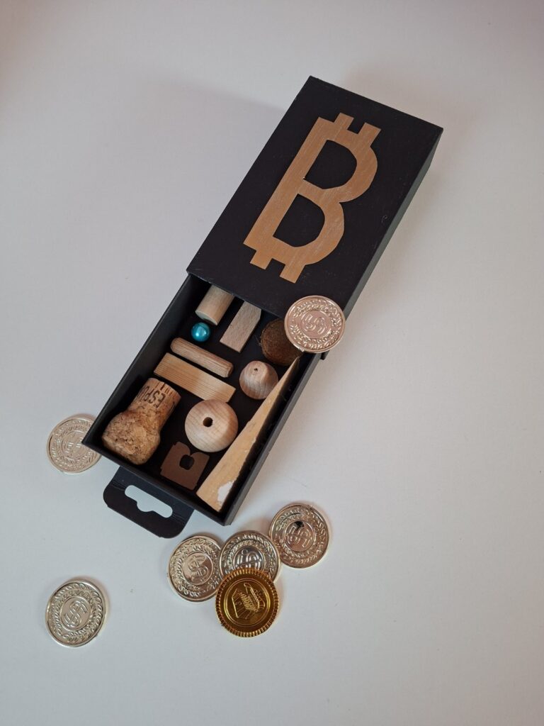 Wat is echt waardevol voor jou? Assemblage, 30 bij g bij 4 cm